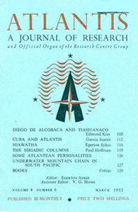 Atlantis, a journal of research